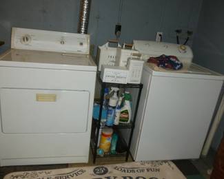 Washer & Electric dryer