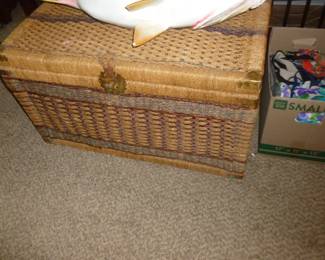 wicker trunk