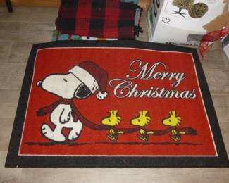 Snoopy X-Mas Rug