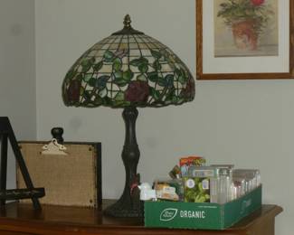 Artglass lamp