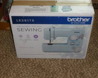 Never used sewing machine