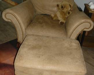 Nice oversized chair & ottoman
