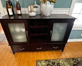 Dining room Wine rack, China cabinet $50