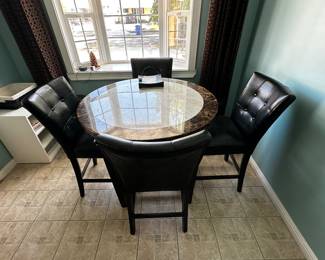 High bar table top breakfast table $100
