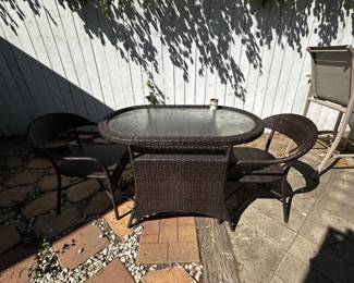 Outdoor mini table for two $ 65