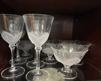 Frosted glass
$23 each set of 4