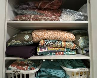 Towels - $2
Sheets -$2
Pillows -$2