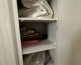 Towels - $2
Sheets -$2
Pillows -$2