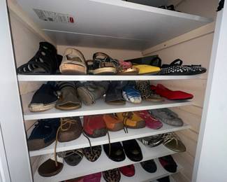 Shoes range from 6.5 to 7.5 woman’s sizes - $5 each