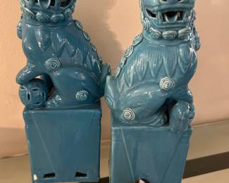 Chinese Foo Dog statues