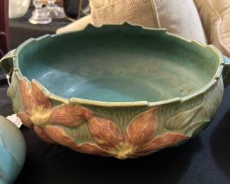 Roseville and Weller pottery
