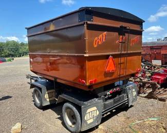 Pintle Hitch Grain Pup Trailer