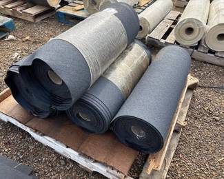 4 Rolls of Black Rubber