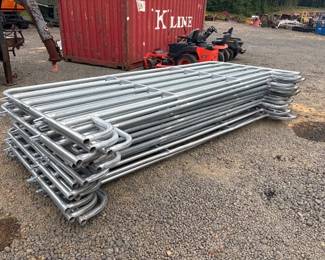 16 12 Galvanized Corral Panels