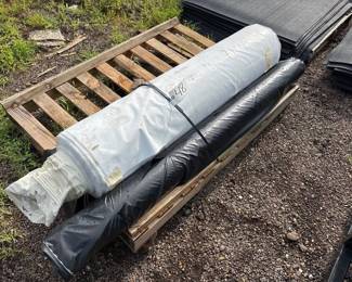 Two Rolls of Tarp Banner Material