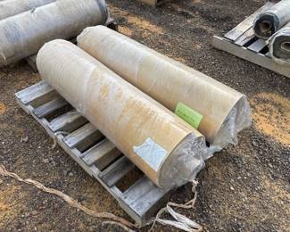 2 Rolls of Tan Rubber