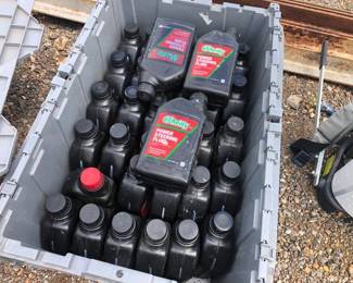 35 QUARTS OF POWER STEERING FLUID