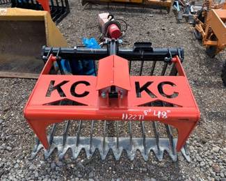 KC 48 Skid Steer Grapple