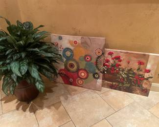 MORE DECOR AND SILK PLANTS