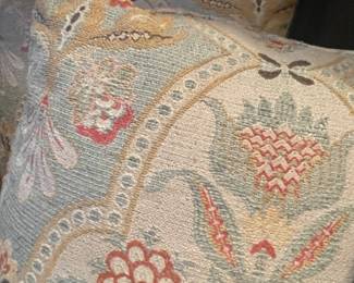 CLOSE UP OF DOWN PILLOWS