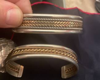 sterling cuff bracelets