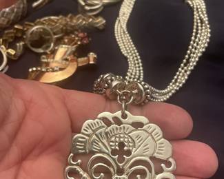 sterling necklace magnetic clasp