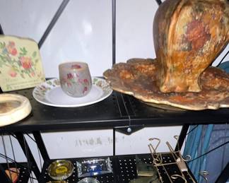 Out in the garage.....