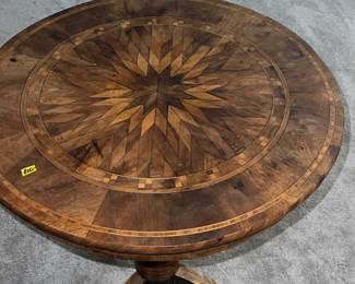 Inlaid table
