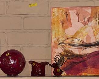 What you'll find above the fireplace