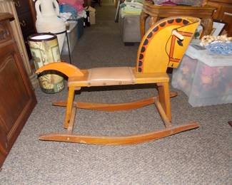 Vintage rocking horse