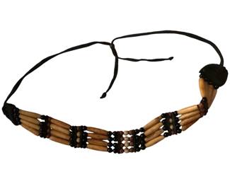 Buffalo Bead Choker
