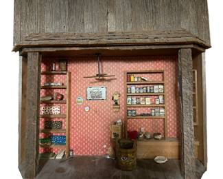 Miniature Antique Kitchen Display