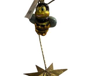 Christopher Radko BUMBLE BEE Bumblebee Christmas Ornament