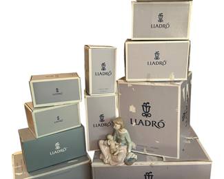 Large LLadro Collection With Box