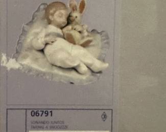 LLADRO Boy With Rabbit 06791
