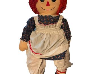 Large Raggedy Anne Doll