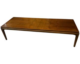 Vintage Mid Century Lane Rhythm Coffee Table MCM Walnut Rectangle Table