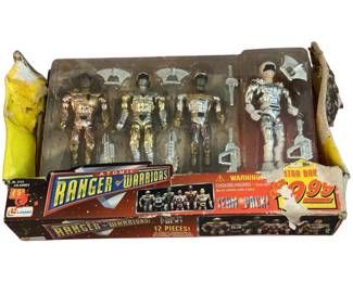 Ranger Warriors Toy box damage Unopened