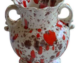 MCM Drip Glaze Vase