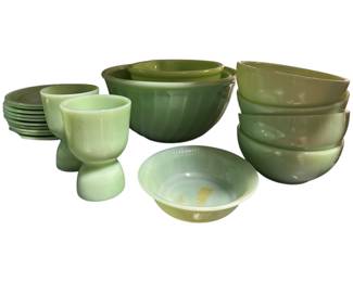Lots of Jadite Ware