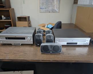 sound system with speakers and subwoofer ( not pictured )