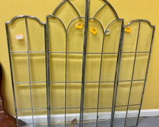 Leaded glass windows