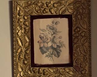 Antique Picture.. This gold frame is SO GOOD! ❤️