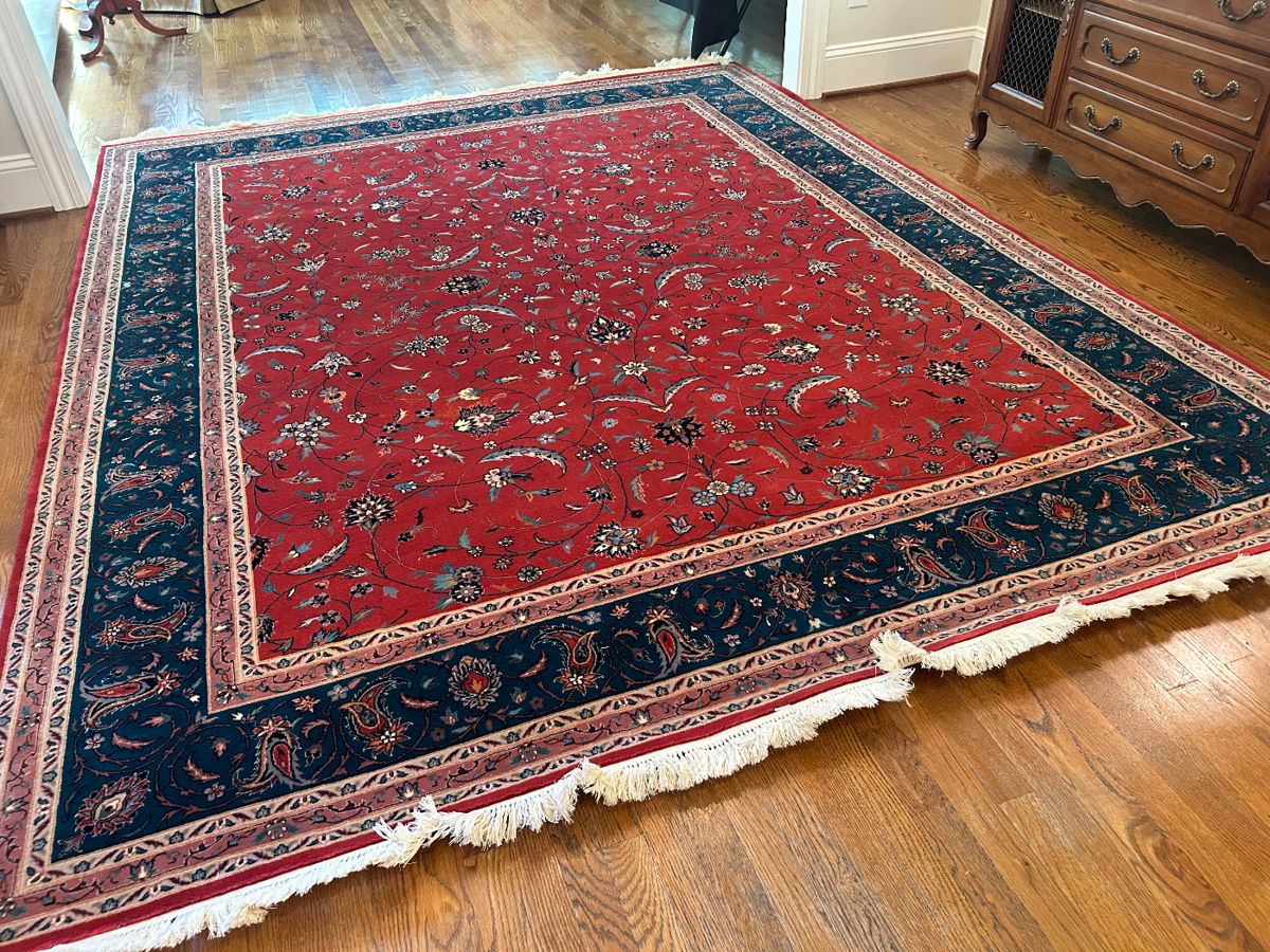 Persian Hand Knotted Area Rug
