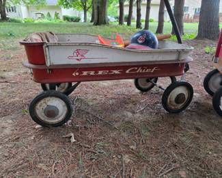 Antique Rex Chief wagon!