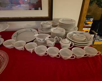 Set of Coronation, Hanover china.