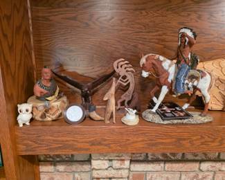 Southwestern decor items. 