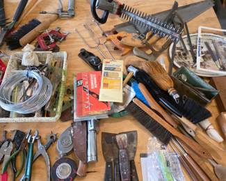 Notice the Vintage CRESCENT TOOL 8-10" Steel Double Ended Adjustable Wrench!