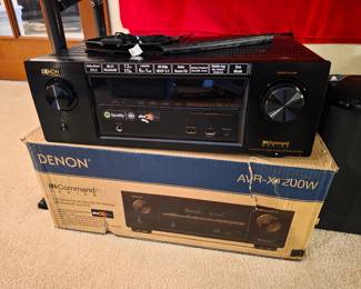 Denon AVR-X1200W 4K IN-Command Series 7.2 Integrated Network Receiver