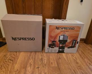 Nespresso Vertuo Next Coffee Espresso Maker, looks like it was used once or twice and the put back in the original packaging. 